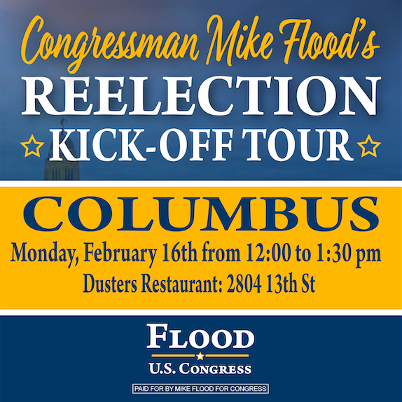 Congressman Flood Kickoff Event in Columbus
