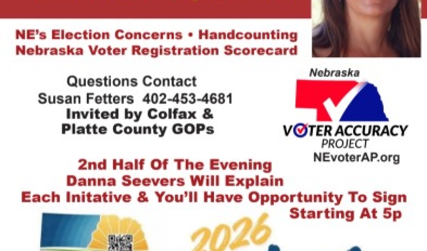 Informed Voter Event: Petition Signings & Election Integrity